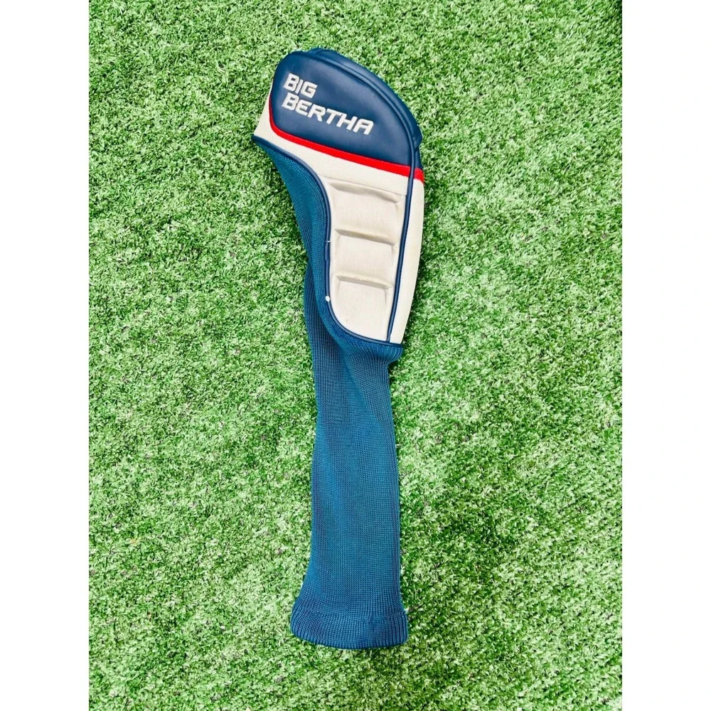 Callaway Big Bertha Alpha Gravity Core Driver Headcover Blue/White Falling Apple